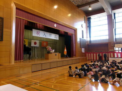 始業式児童代表の言葉